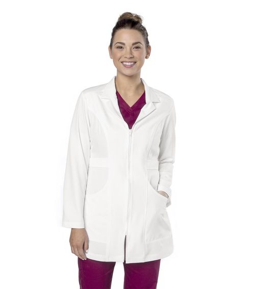 ProFlex Women's Easy Care Labcoat-WHITE: 3039-WWFS