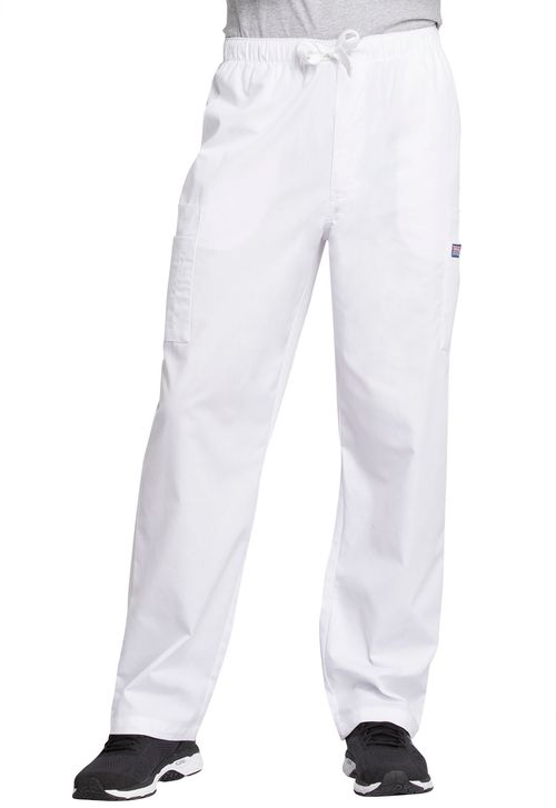 Men's Utility Pant-White: 4000-WHTW