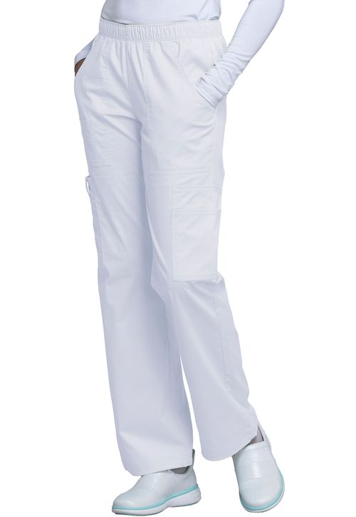 CARGO PANT WHITE-White: 4005-WHTW