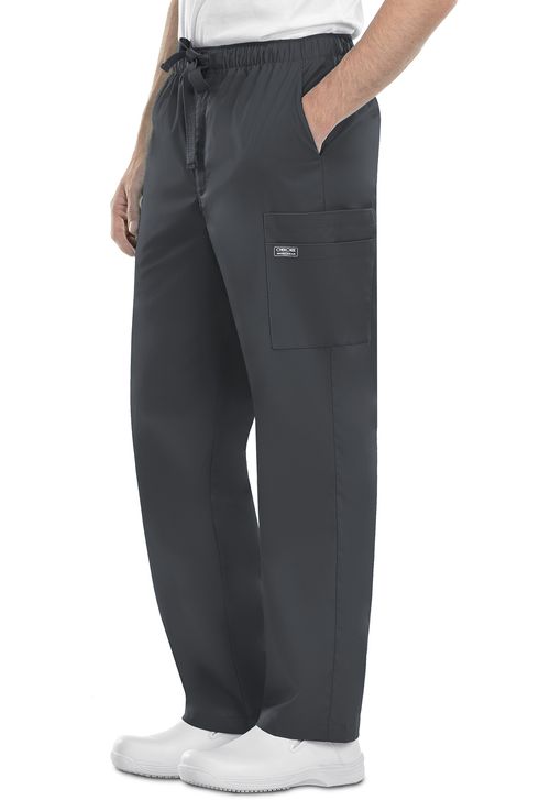 Men's Drawstring Cargo Pant-Pewter: 4243-PWTW