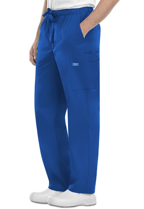 Men's Drawstring Cargo Pant-Royal: 4243-ROYW