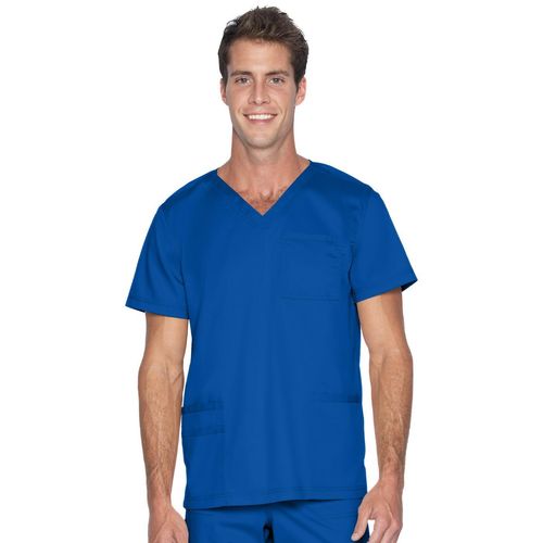 MEN'S V NECK 4 POCKET TOP-GALAXY: 4253-BGPR