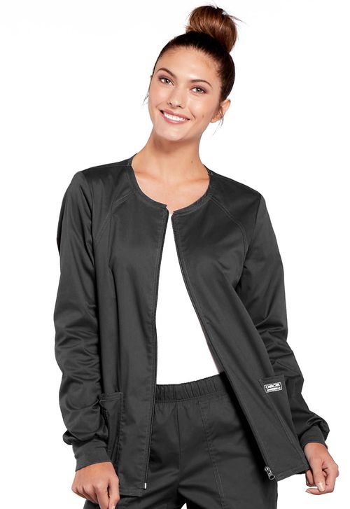 Women's Warm-up Jacket-Pewter: 4315-PWTW