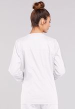 Women's Warm-up Jacket-White: 4315-WHTW-S