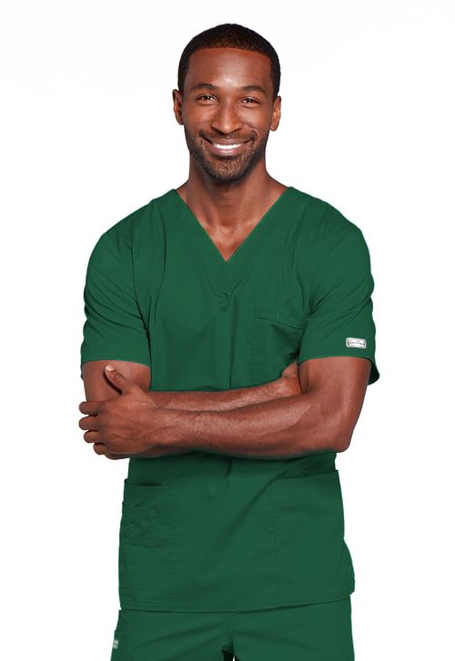 Unisex V-Neck Top-HUNTER: 4725-HUNW