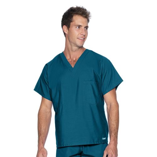 Reversible Scrub Top-CARIBBEAN BLUE: 7502-CBP