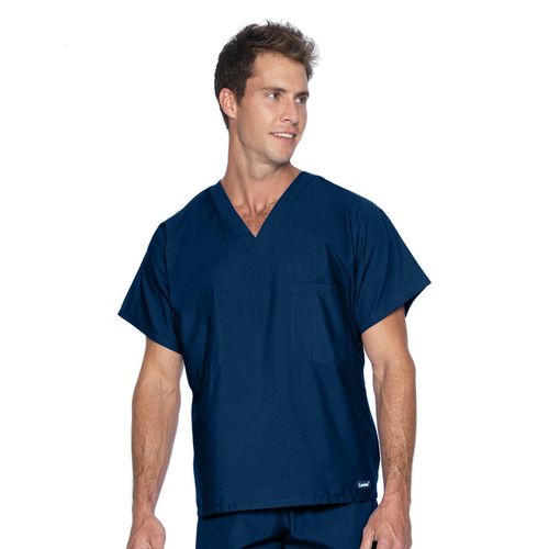 Reversible Scrub Top-NAVY: 7502-BNP