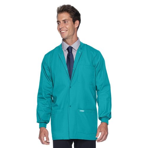 Men's Warm-Up Jacket-TEAL: 7551-BTP