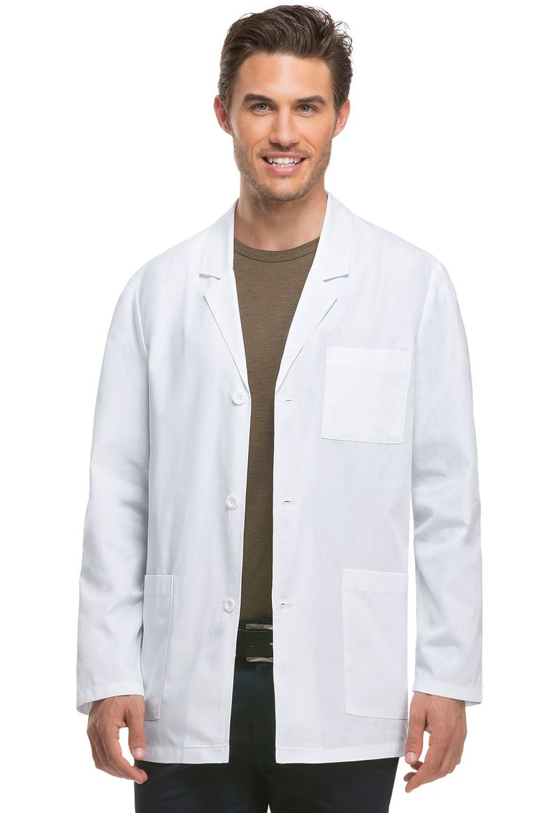 31" Men's Consultation Lab Coat-White: 81404-DWHZ-S