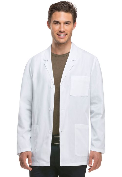 31" Men's Consultation Lab Coat-White: 81404-DWHZ