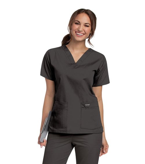 V-Neck Tunic-BLACK: 8219-BKP