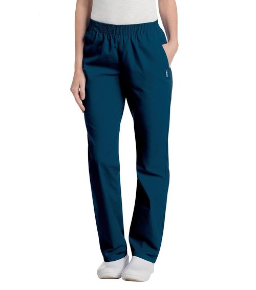 Pocket Elastic Pant-NAVY: 8327-BNP