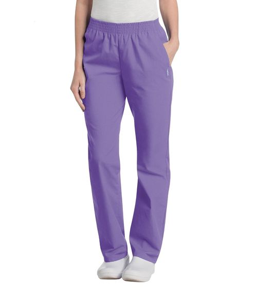 Pocket Elastic Pant-WISTERIA PURPLE: 8327-WPP