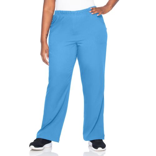 ALEXIS FULL ELASTIC WAIST PANT-Brilliant Blue: 9306-BBBAH