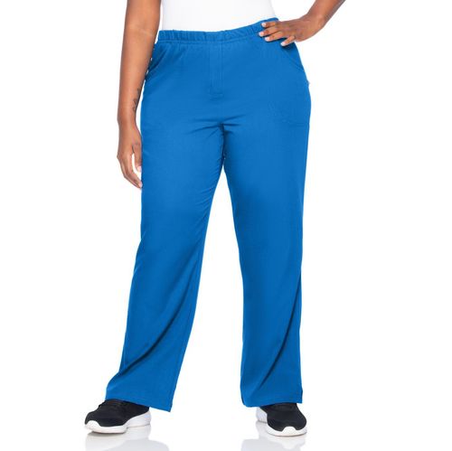 ALEXIS FULL ELASTIC WAIST PANT-ROYAL: 9306-BEAH