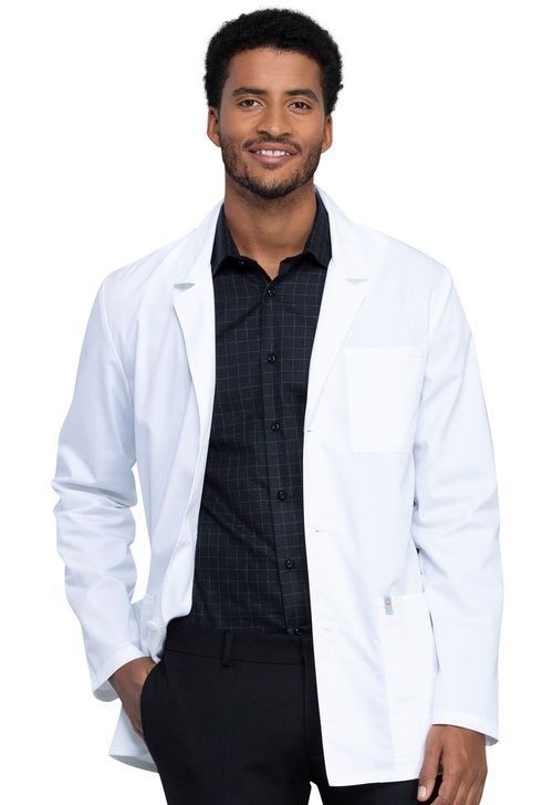 Men's 32" Consultation Lab Coat-WHITE: WW400AB-WHT