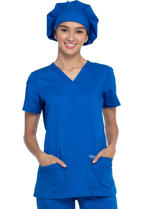 Bouffant Scrubs Hat-Royal: WW550-ROY