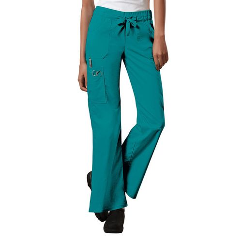 Jr. Fit Low-Rise Drawstring Cargo Pant-TEAL BLUE: 24001-TLBW