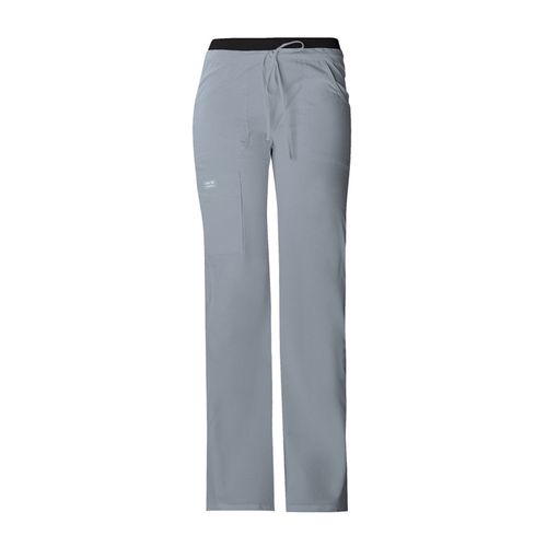 Jr. Fit Low-Rise Drawstring Cargo Pant-GREY: 24001-GRYW