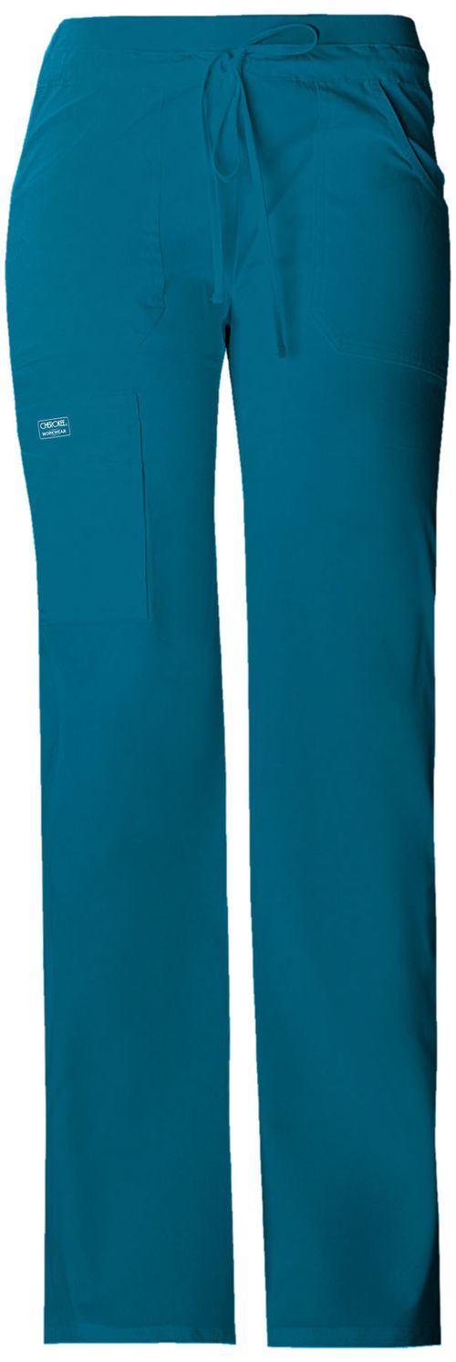 Jr. Fit Low-Rise Drawstring Cargo Pant-CARIBBEAN BLUE: 24001-CARW