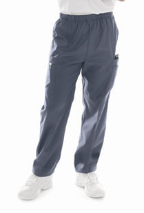 Men's Elastic Drawstring Cargo Pant-CARIBBEAN BLUE: 8555-CBP