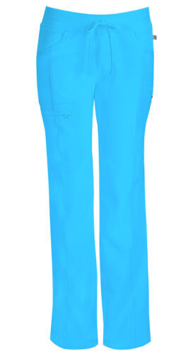 Low Rise Straight Leg Drawstring Pant-Turquoise: 1123A-TRQ