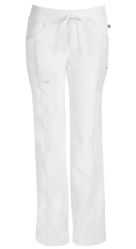 Low Rise Straight Leg Drawstring Pant-White: 1123A-WTPS