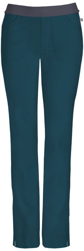 Low Rise Slim Pull-On Pant-Caribbean Blue: 1124A-CAPS