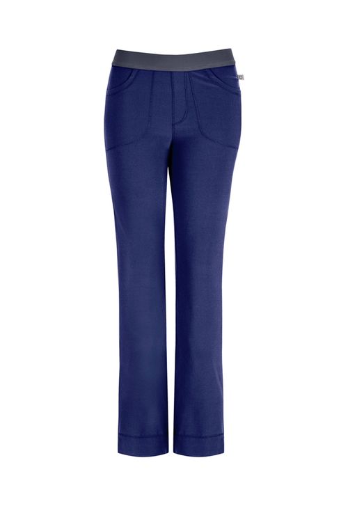 Low Rise Slim Pull-On Pant-NAVY: 1124A-NYPS