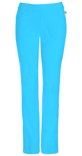 Low Rise Slim Pull-On Pant-Turquoise: 1124A-TRQ