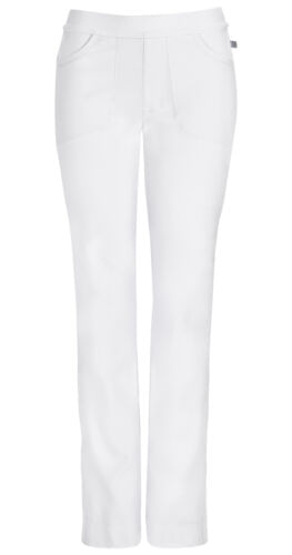 Low Rise Slim Pull-On Pant-White: 1124A-WTPS