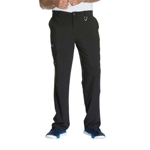 Men's Fly Front Pant-Black: CK200A-BAPS