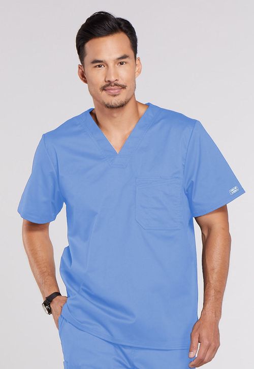 Men's V-Neck Top-CIEL: 4743-CIEW