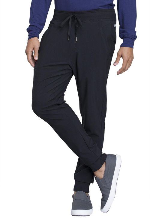 Men's Mid Rise Jogger-Black: CK004A-BAPS