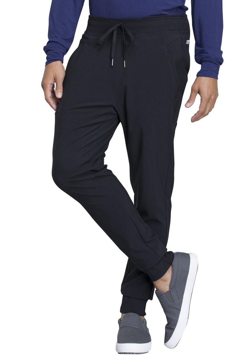 Men's Mid Rise Jogger-Black: CK004A-BAPS-XL