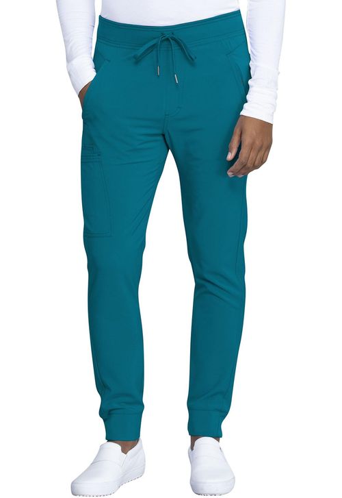 Men's Mid Rise Jogger-Caribbean Blue: CK004A-CAPS