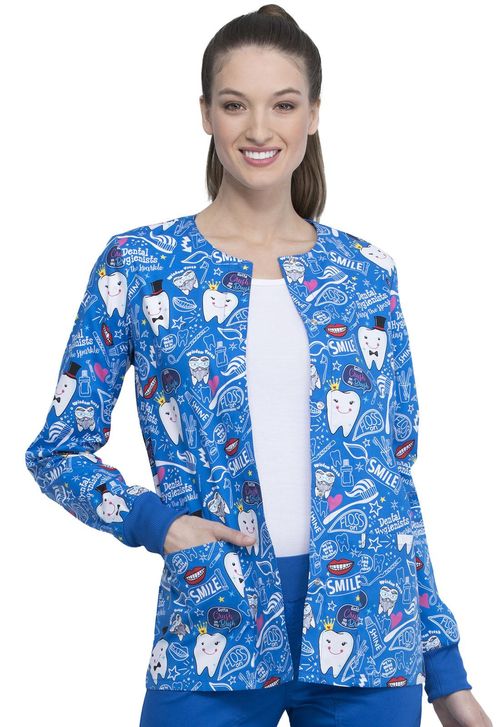 Snap Front Jacket in Bring-in Bring The Sparkle: CK301-BITH